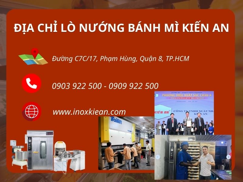 Địa chỉ lò nướng bánh mì gần đây